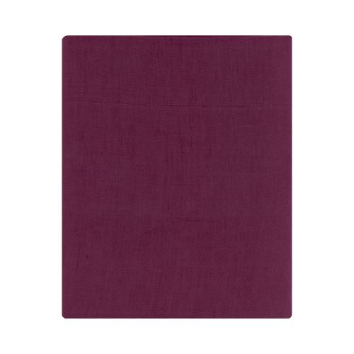 Essix - Drap plat Cottage Prune - 265x300 cm