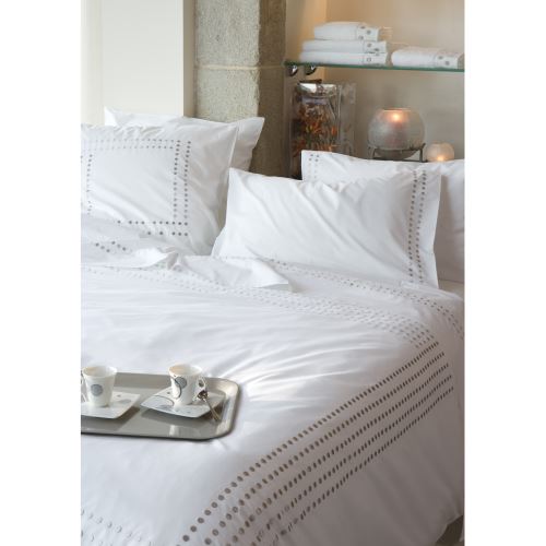 Essix - Vénézia Argent Housse de couette - 240 x 220 cm
