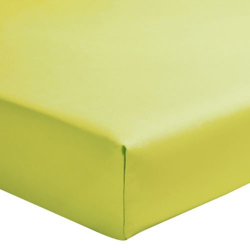 Essix - Percale coton Drap Housse Pomme - 200 x 200 cm