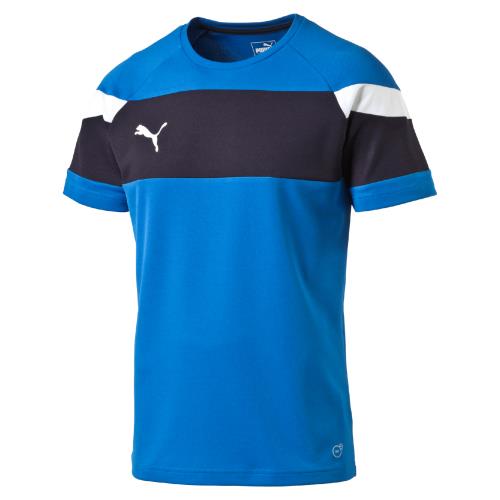 Puma - Maillot training Puma Spirit II - M - bleu royal/blanc