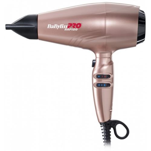 Sèche Cheveux Babyliss Pro Rapido Rose Bab7000Igre