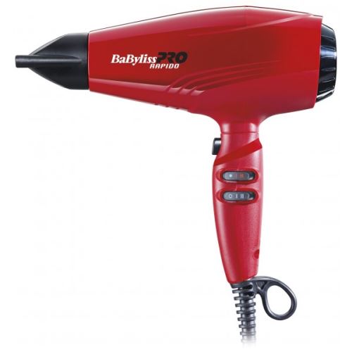 Sèche Cheveux Babyliss Pro Rapido Rouge Bab7000Ire