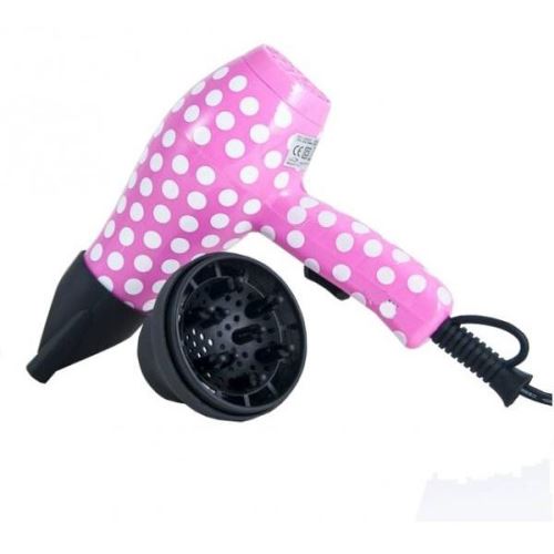 Mini Sèche Cheveux Proline Polka Rose