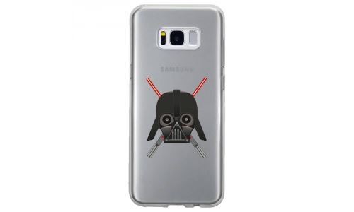 Coque souple pour Samsung Galaxy S8 avec impression Motifs Dark et sabres lasers
