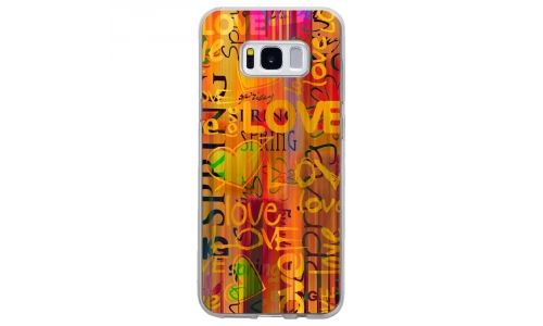 Coque souple pour Samsung Galaxy S8 avec impression Motifs Love Spring