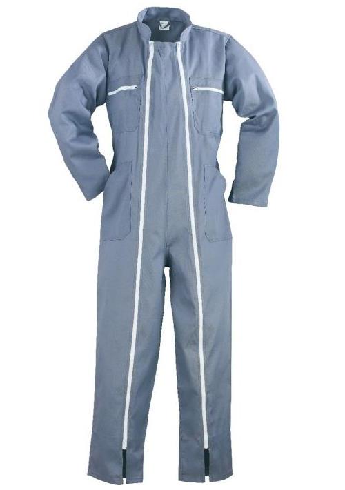 Sacla - Combinaison 2 zips grise M