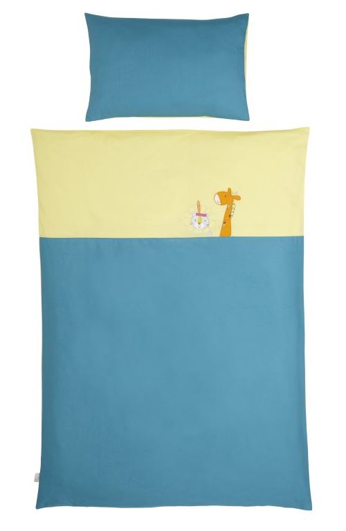 Housse de couette + taie Savane en Folie coton bio P'TIT BASILE