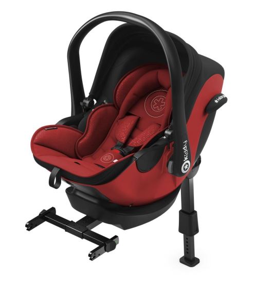 Siège auto Evoluna I-Size avec base groupe 0+ KIDDY Ruby Red