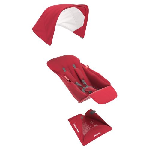 Assise réversible Poussette Upp rouge GREENTOM