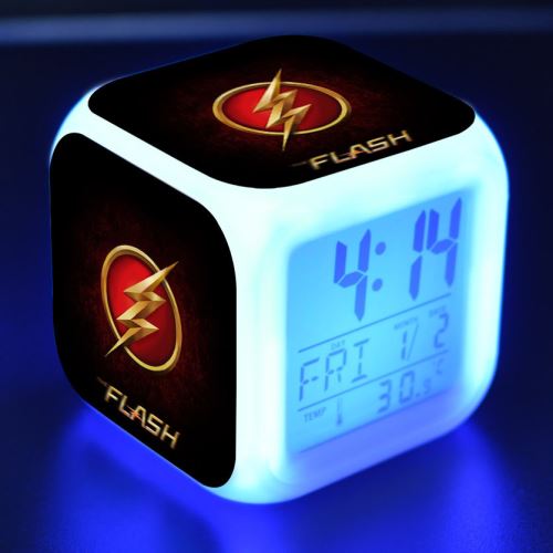 Réveil enfant LED Multifonctionnel Coloré - The Flash Season 4 #15