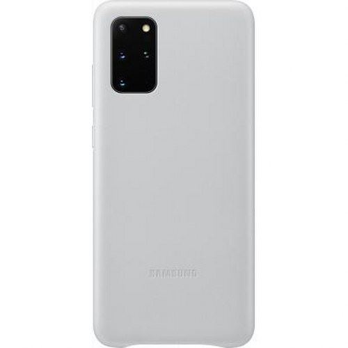 Samsung Gris/Clair Coque En Cuir Pour Galaxy S20+ - Image 4