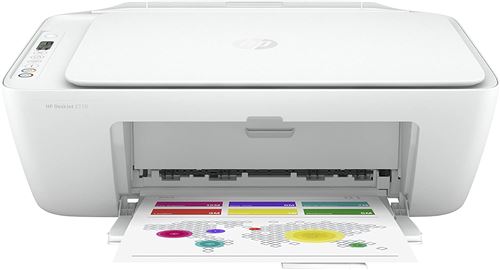 DeskJet 2710 Imprimante Multifonction 7.5 ppm A4 WiFi Scanner Copie Blanc Medium