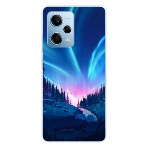Coque en silicone imprimée compatible Xiaomi Redmi Note 12 Pro 5G Poco X5 Pro Tombée de nuit