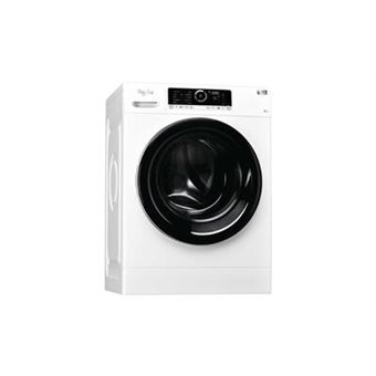 Whirlpool ZEN8 - Machine à laver - largeur : 59.5 cm - profondeur : 61 cm - hauteur : 85 cm - chargement frontal - 55 litres - 8 kg - 1400 tours/min - blanc