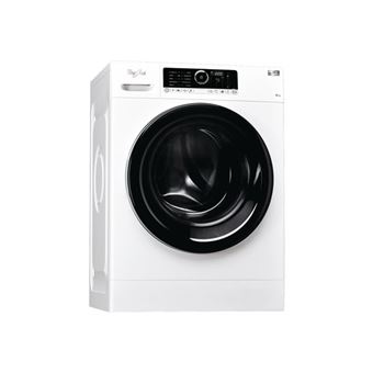 Whirlpool ZEN8 - Machine à laver - largeur : 59.5 cm - profondeur : 61 cm - hauteur : 85 cm - chargement frontal - 55 litres - 8 kg - 1400 tours/min - blanc