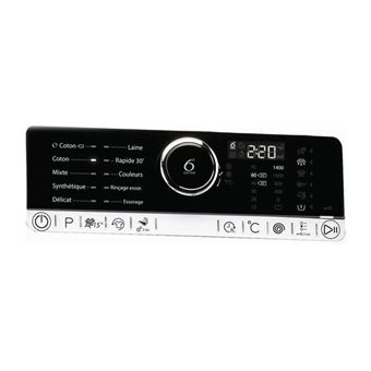 Whirlpool ZEN8 - Machine à laver - largeur : 59.5 cm - profondeur : 61 cm - hauteur : 85 cm - chargement frontal - 55 litres - 8 kg - 1400 tours/min - blanc