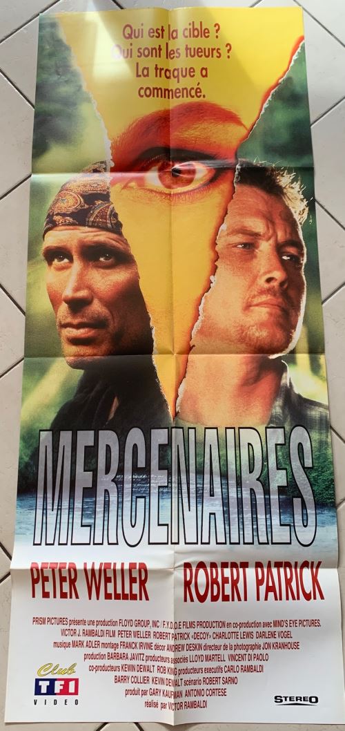 Mercenaires - AFFICHE CINEMA ORIGINALE