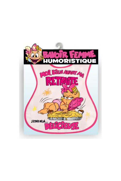 Bavoir Humoristique Vive La Retraite Homme Ou Femme Rose Article De Fete Achat Prix Fnac