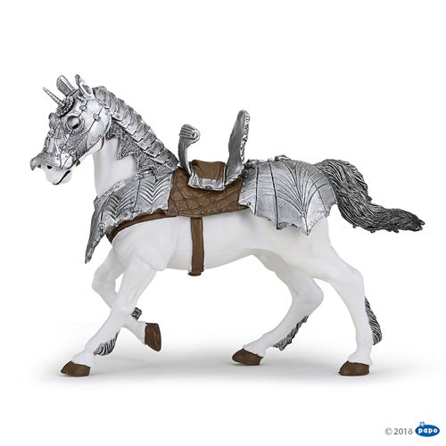 Papo - Cheval en armure