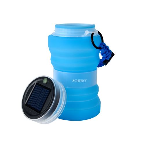 Sorbo Solaire de Charge D'Éclairage 500Ml Tasse D'Eau avec Multifonction Corde Tressée JJZM018