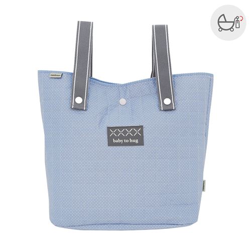 Sac Poussette Pic Bleu 17X40X34 Cm