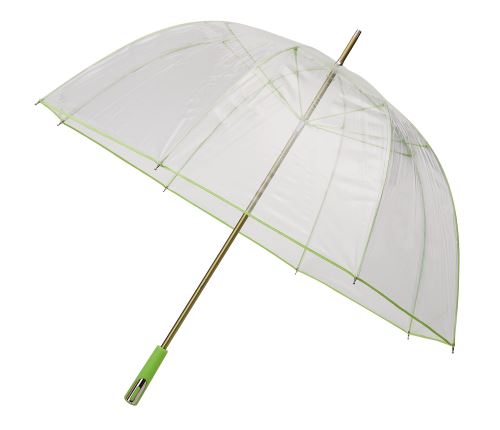 Falcone parapluie dôme à ouverture manuelle 111 cm transparent/chaux