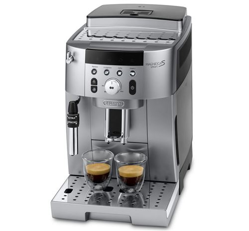 De'Longhi Magnifica S Smart ECAM250.31.SB - Machine à café automatique avec buse vapeur "Cappuccino" - 15 bar - argent