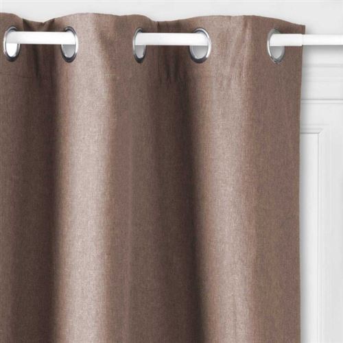 Rideau isolant lin Tim 140X260 Atmosphera cr&eacute;ateur d'int&eacute;rieur - Lin