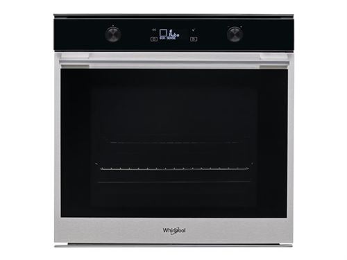 Whirlpool W Collection W7 OM5 4 H - Four - intégrable - niche - largeur : 56 cm - profondeur : 55 cm - hauteur : 58.3 cm - avec système auto-nettoyant - classe A+ - acier inoxydable