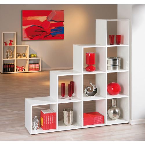 10 cubes de rangements - Blanc