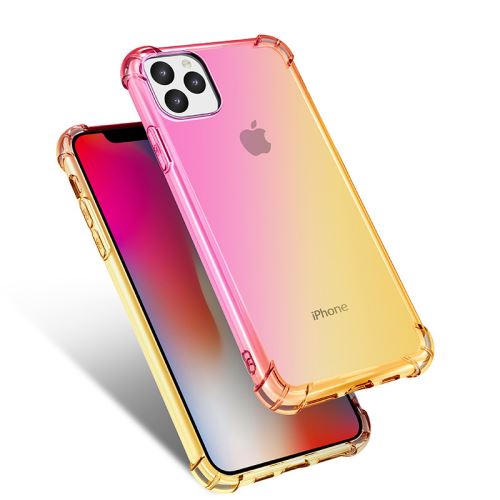 Coque dégradé de couleur antichoc pour Apple iPhone 11 Pro 5.8 - Rose/Or