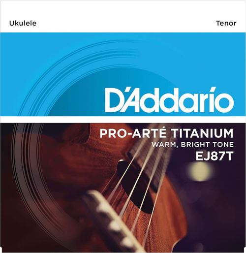 D'addario And Co Ej87t Titanium Ukulélé Strings Ténor Cordes Pour Ukulélé - Image 3