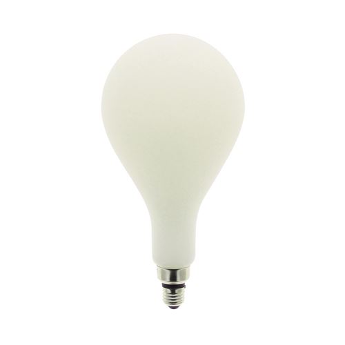 Ampoule LED déco éclairante Poire Opaline au verre lacté, culot E27, 24W cons. (185W eq.), 3200 lumens, lumière blanc neutre