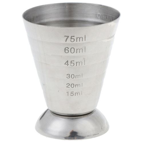 GENERIQUE - Jigger Doseur à Cocktail - 75ml - Inox - Image 2