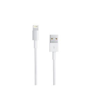 Cable USB Lightning Chargeur Blanc pour Apple iPhone 8 - Cable Port USB  Data Chargeur Synchronisation Transfert Donnees Mesure 1 Metre Phonillico®  - Chargeur pour téléphone mobile - Achat & prix