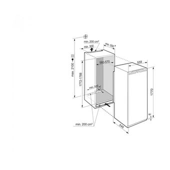 LIEBHERR Réfrigérateur encastrable 1 porte IRBDI5150-20