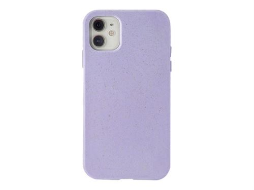 Aiino Buddy - Coque de protection pour téléphone portable - matériau biodégradable - lilas provence - pour Apple iPhone 12, 12 Pro