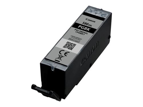 Canon PGI-580PGBK XXL - 25.7 ml - XXL formaat - zwart - origineel - inkttank - voor PIXMA TS6251, TS6350, TS6351, TS705, TS8252, TS8350, TS8351, TS8352, TS9550, TS9551