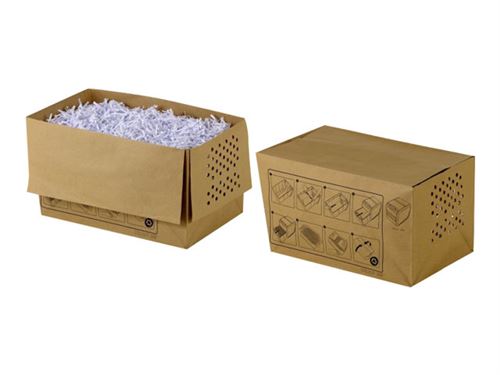ACCO Recyclable Shredder Waste Sacks 20L - Sac poubelle - beige (pack de 20)