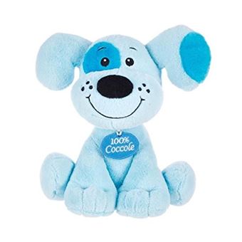 peluche chien bleu