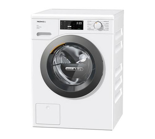Miele Wtd160 Wcs - Machine À Laver Séchante - WiFi - Hauteur : 85 Cm - Chargement Frontal - 8 Kg - 1500 Tours/Min - Blanc Lotus