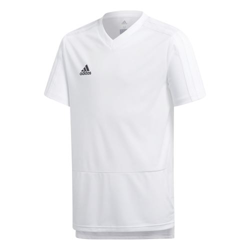 Maillot d'entraînement junior adidas Condivo 18 Blanc 7/8 ans