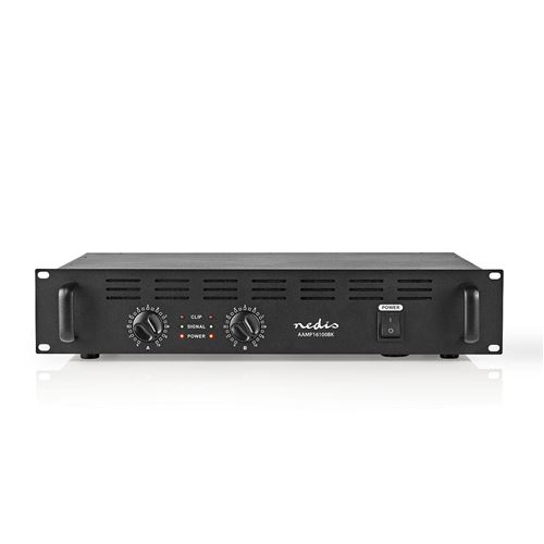 Nedis AAMP16100BK - Amplificateur - 2 x 120 Watt - noir
