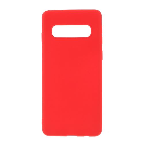Coque en TPU mat double face rouge pour Samsung Galaxy S10