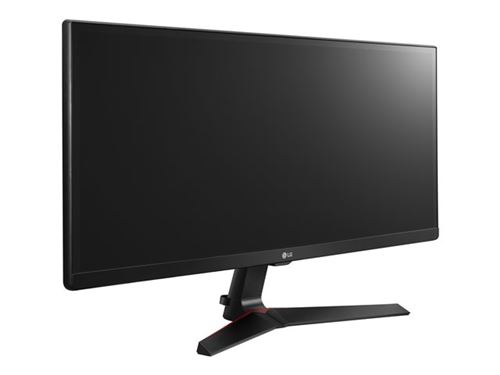 LG 34UM69G-B - Écran LED - 34 - 2560 x 1080 @ 75 Hz - IPS - 250 cd/m² - 1000:1 - 14 ms - HDMI, DisplayPort, USB-C - haut-parleurs - noir ultra brillant, rouge perlé