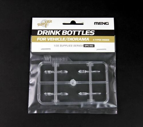 Drink Bottles For Vehicle/diorama - 1:35e - Meng-model