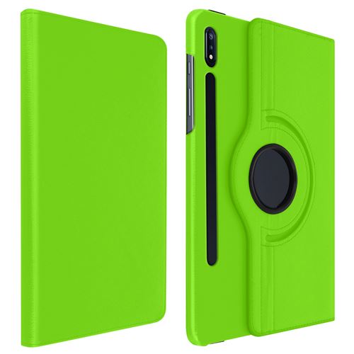 Étui pour Samsung Galaxy Tab S7 11.0 Fonction Support Rotatif 360° Vert