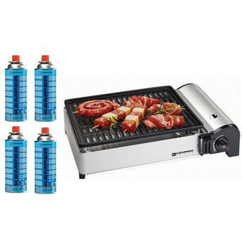 29€70 sur Barbecue gaz portable 1.9 KW Kemper grille anti 29€70 sur Barbecue gaz portable 1.9 KW Kemper grille anti