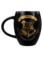 Harry Potter Grande tasse ovale Hogwarts noir