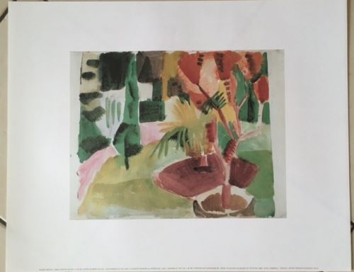 Auguste Macke - 40x50 cm - AFFICHE / POSTER